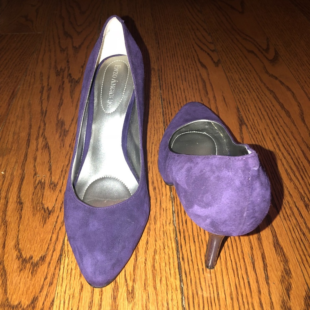 Enzo Angiolini Purple Pumps